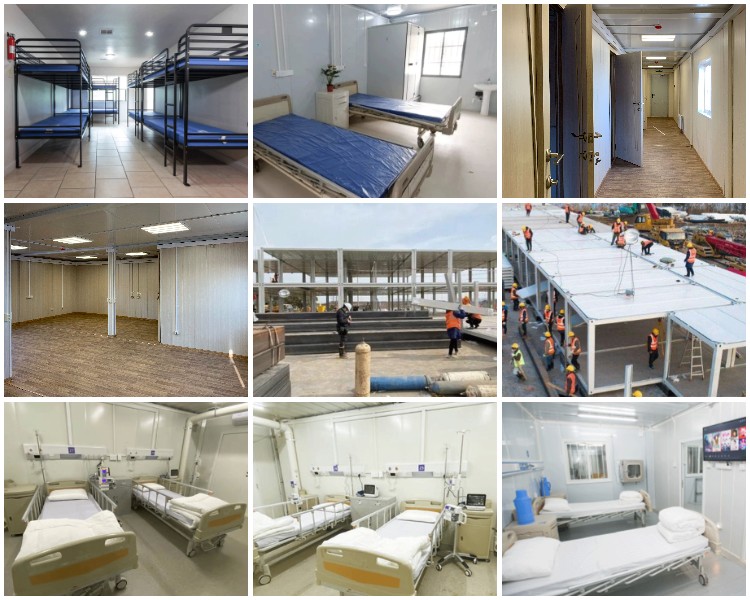 Prefabricated mobile container clinic