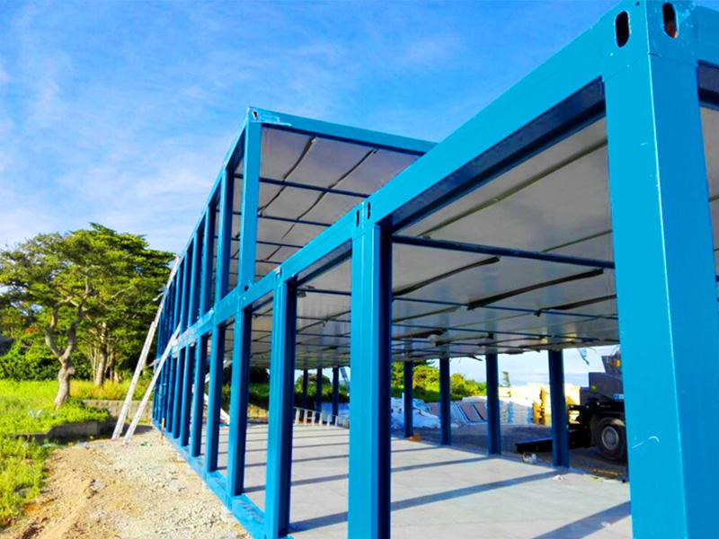 prefabricated modular container dormitory