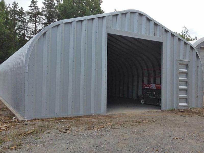 steel storage shed