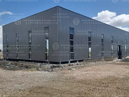 2,500 Square Meter Steel Warehouse Ethiopia
