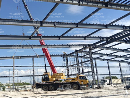 Customized Design Steel Warehouse In Philippines